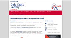 Desktop Screenshot of goldcoastcattery.com.au