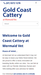 Mobile Screenshot of goldcoastcattery.com.au